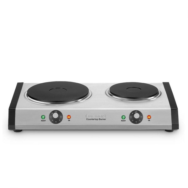 Cuisinart Countertop Double Burner & Reviews Wayfair